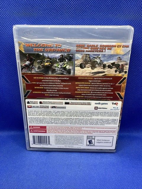 NEW! MX vs. ATV Untamed (Sony PlayStation 3, 2007) PS3 Factory Sealed