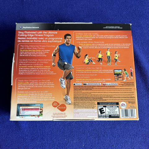 EA Sports Active 2 Personal Trainer + Band + Heart Rate Monitor PS3 Playstation