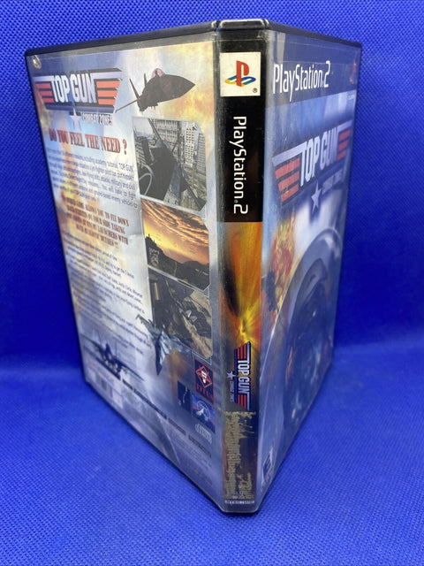 Top Gun Combat Zones (Sony Playstation 2, 2001) PS2 Tested!