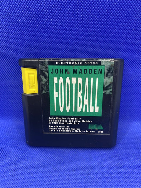 John Madden Football (Sega Genesis, 1990) Authentic Cartridge Only - Tested!