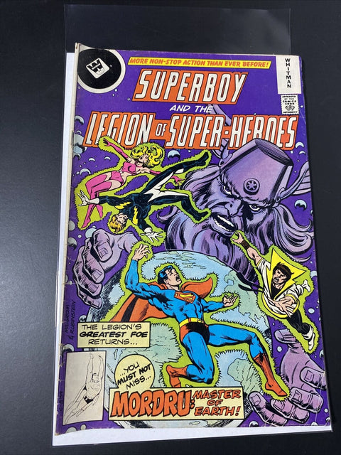 Superboy And The Legion Of Super Heroes No. # 245 1978 DC Comics - Whitman Cover