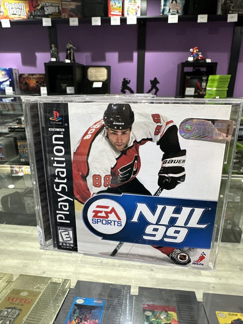NHL 99 (Sony PlayStation 1, 1998) PS1 CIB Complete Tested!
