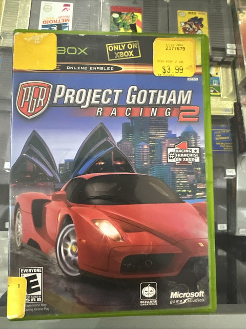 Project Gotham Racing 2 (Microsoft Original Xbox, 2003) Complete Tested!