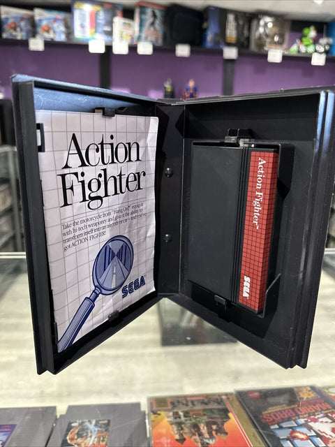 Action Fighter (Sega Master System, 1986) SMS Complete - Tested!