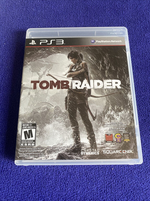 Tomb Raider w/ The Beginning Comic (Playstation 3) PS3 Complete Big Box Tested