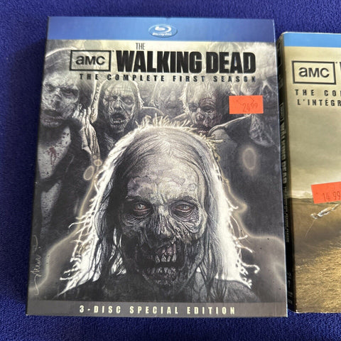 The Walking Dead Seasons 1-4 Blu Ray Lot + Fear The Walking Dead Season 1 2 3 4