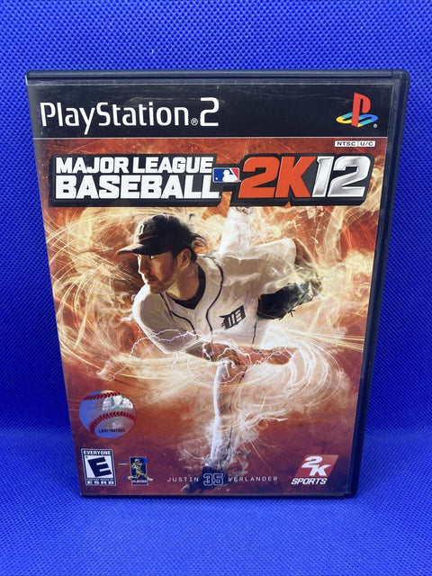 Major League Baseball 2K12 (Sony PlayStation 2, 2012) PS2 CIB Complete Tested!