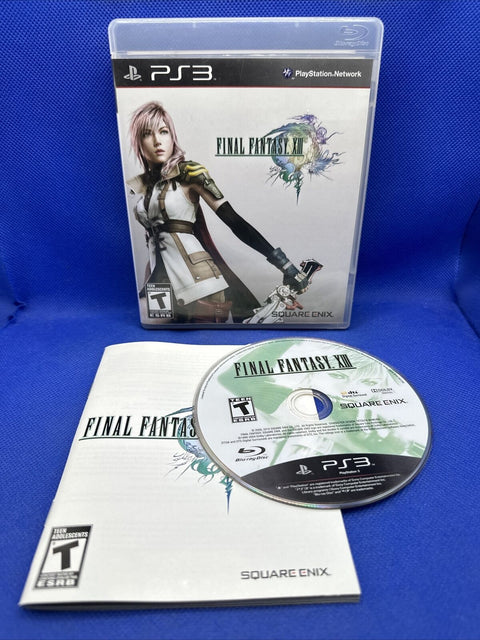 Final Fantasy XIII 13 (Sony PlayStation 3, 2010) PS3 CIB Complete Tested!