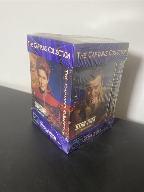 Star Trek - The Captains Collection (VHS, 1996, 4-Tape Set) New In Open Box!