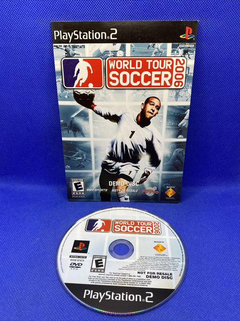 World Tour Soccer 2006 - Sony Playstation 2 PS2 - Demo Disc NFS Not For Resale