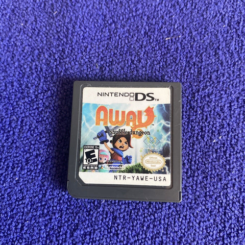 Away: Shuffle Dungeon (Nintendo DS, 2008) NDS CIB Complete - Tested!