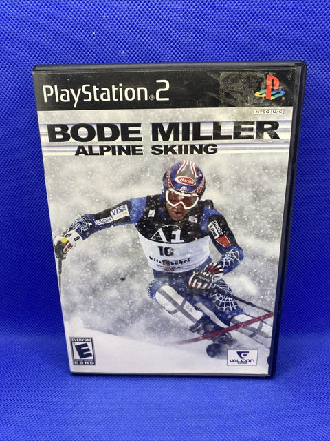 Bode Miller Alpine Skiing (Sony PlayStation 2, 2006) PS2 Tested + Working!