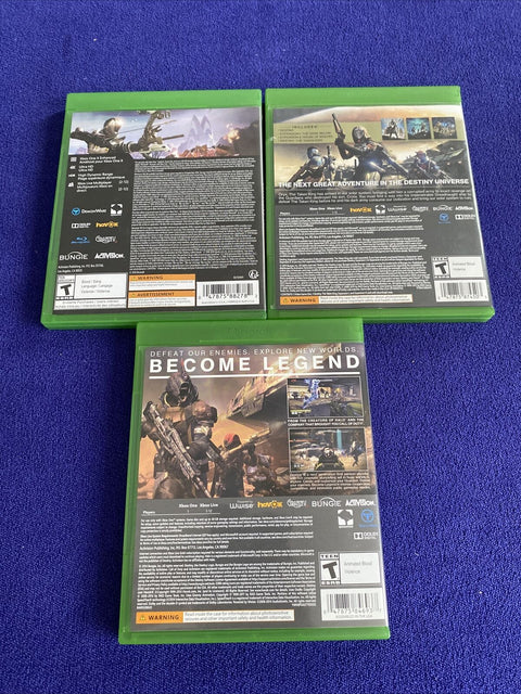 Destiny Xbox One Game Lot - XB1 Tested!