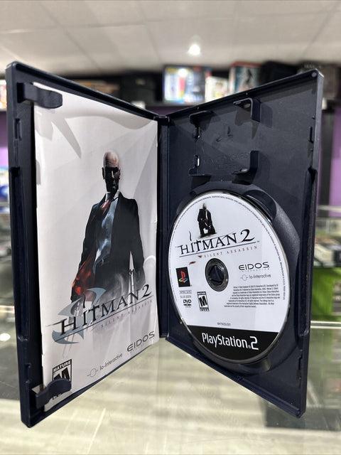 Hitman 2: Silent Assassin (Sony PlayStation 2, 2003) PS2 CIB Complete Tested!