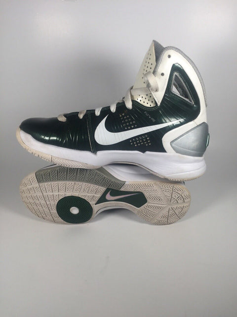 Women’s Nike Zoom HYPERDunk Size 6 407633-300 - Green Air 2010 Basketball Shoes