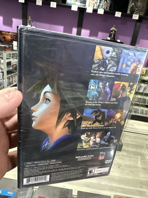 NEW! Kingdom Hearts (Sony PlayStation 2, 2002) PS2 Factory Sealed!