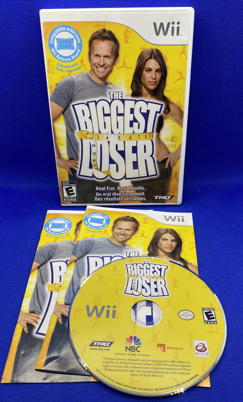 Biggest Loser (Nintendo Wii, 2009) CIB Complete, Tested, Working!