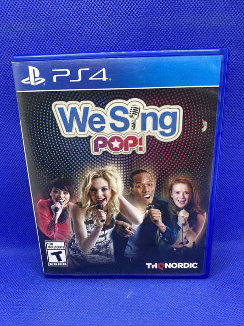 We Sing Pop! (Sony Playstation 4, PS4) CIB Complete - Tested!