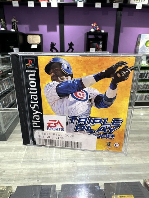 Triple Play 2000 (Sony PlayStation 1, 1999) PS1 Tested!