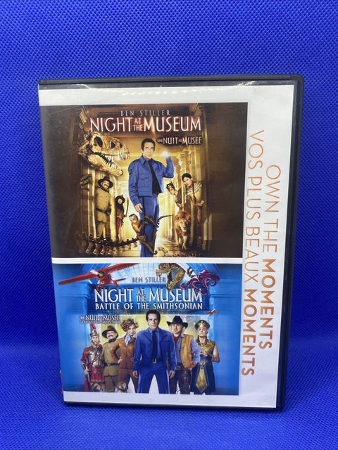 Night at the Museum 1 + 2 Battle of the Smithsonian - Double Pack DVD