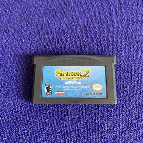 Shrek 2: Beg for Mercy (Nintendo Game Boy Advance, 2004) GBA CIB Complete Tested