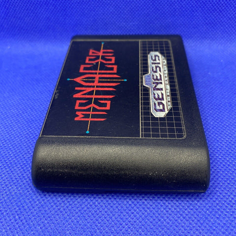 Menacer 6-Game Cartridge (Sega Genesis, 1992) Authentic Cartridge Only Tested!