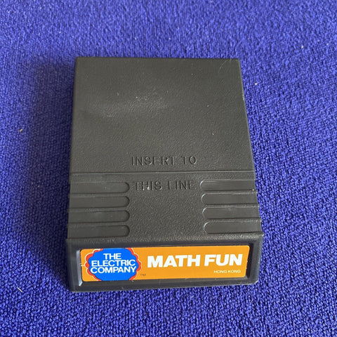Intellivision The Electric Company Math Fun - Mattel CIB Complete w/ Overlays