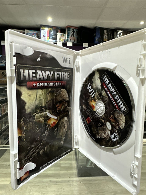 Heavy Fire Afghanistan (Nintendo Wii) CIB Complete Tested!