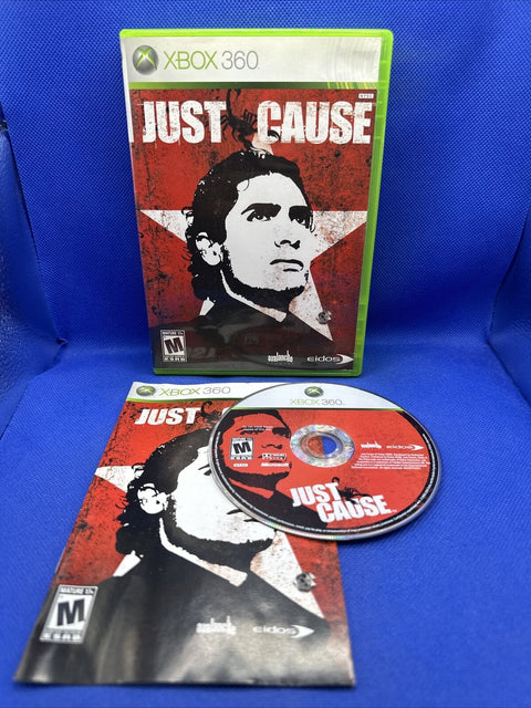 Just Cause (Microsoft Xbox 360, 2006) CIB Complete - Tested!