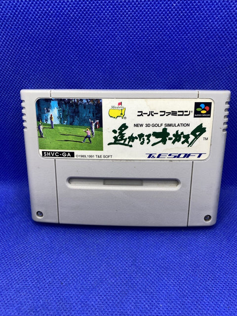 Harukanarun Augusta Masters - Nintendo Super Famicom Japan Import - SFC Golf