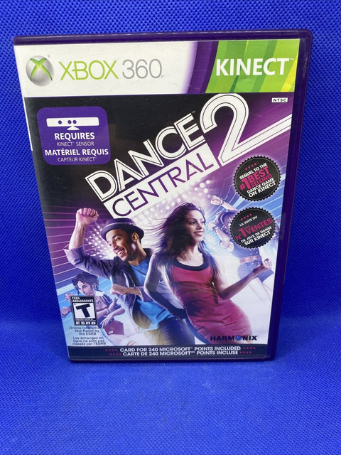 Dance Central 2 (Microsoft Xbox 360, 2011) CIB Complete - Tested!