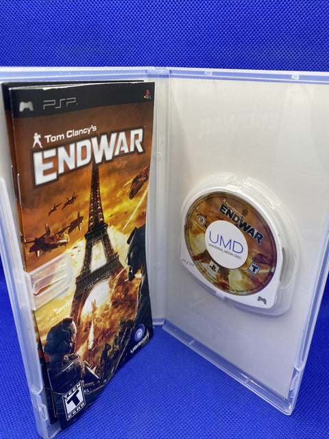 Tom Clancy's EndWar (Sony PSP, 2008) CIB Complete, Tested!