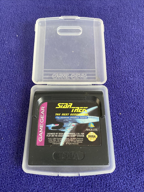 Star Trek: The Next Generation (Sega Game Gear) Authentic Cartridge + Case