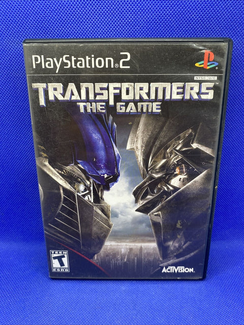 Transformers: The Game (Sony PlayStation 2, 2007) PS2 CIB Complete - Tested!