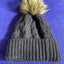 Womens Winter Beanie Hat Toque from Aritzia - Black w/ Pom Pom Alxiliary