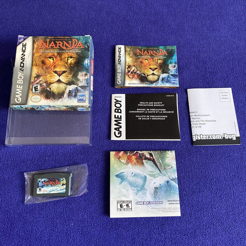 Chronicles of Narnia (Nintendo Game Boy Advance) GBA CIB Complete w/ Poster