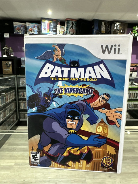 Batman The Brave And The Bold (2010 Nintendo Wii) Complete CIB Tested!