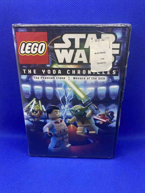 NEW! Lego Star Wars Dvd + Blu-Ray Lot - Padawan Menace, Yoda Chronicles + More