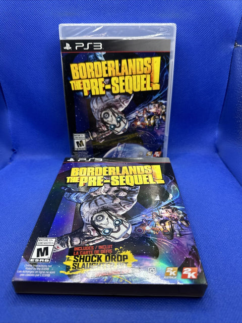 NEW! Borderland The Pre-Sequel PS3 (Sony PlayStation 3) Sealed w/ Slip Cover