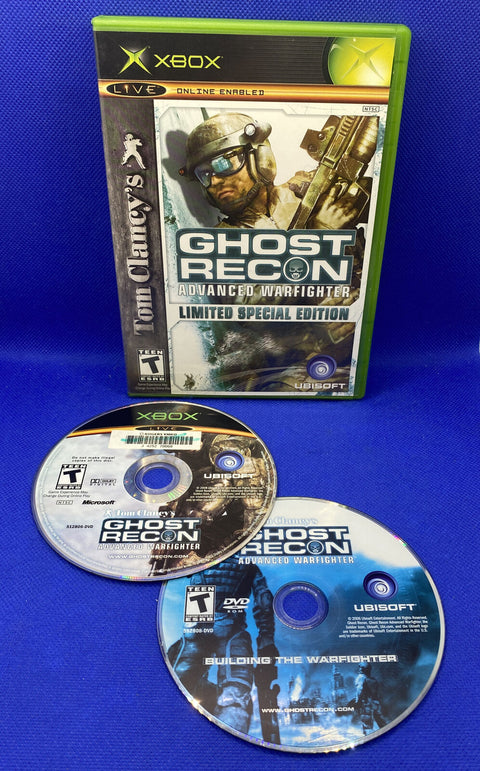 Ghost Recon: Advanced Warfighter - Limited Edition w/ DVD (Original Xbox, 2006)