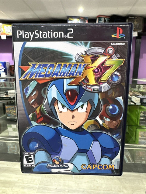 Mega Man X7 (Sony PlayStation 2, 2003) PS2 Tested!