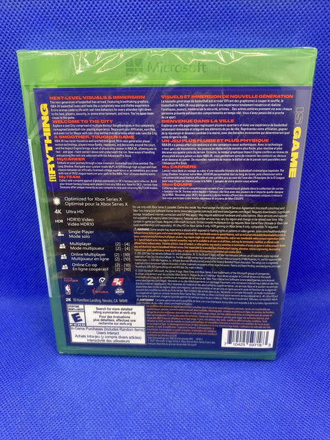 NEW! NBA 2K21 - Zion Williamson (Xbox Series X) Factory Sealed!