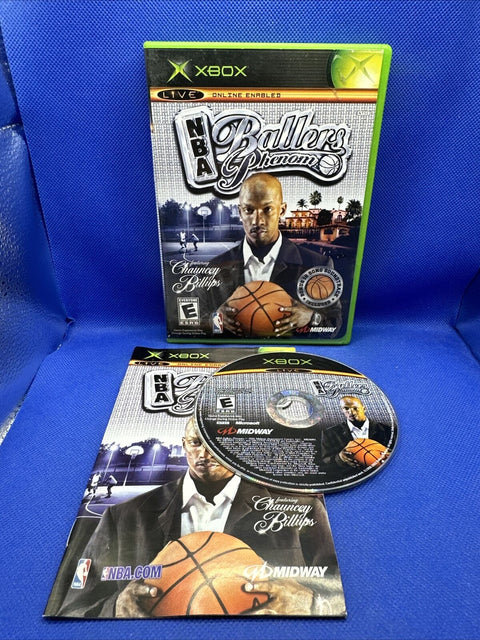 NBA Ballers: Phenom (Microsoft Original OG Xbox) CIB Complete - Tested!