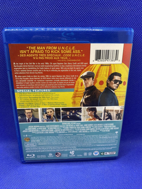 The Man From U.N.C.L.E. (Blu-ray, DVD, 2-Disc Set, Bilingual) Tested!