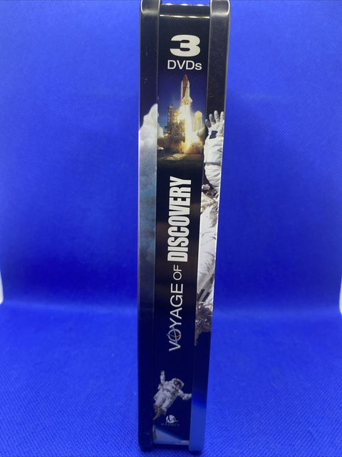 NASA Voyage Of Discovery The Complete Story Of STS-114 3 DVD Tin Can Collection