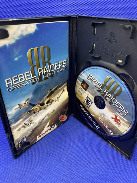 Rebel Raiders: Operation Nighthawk (PlayStation 2, PS2) Water Damage Complete