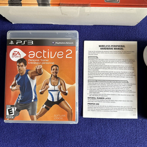 EA Sports Active 2 Personal Trainer + Band + Heart Rate Monitor PS3 Playstation