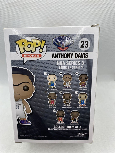 NEW! Funko Pop! Sports 23 Anthony Davis New Orleans Pelicans - NBA Vinyl Figure