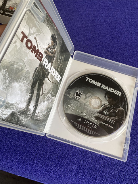 Tomb Raider w/ The Beginning Comic (Playstation 3) PS3 Complete Big Box Tested