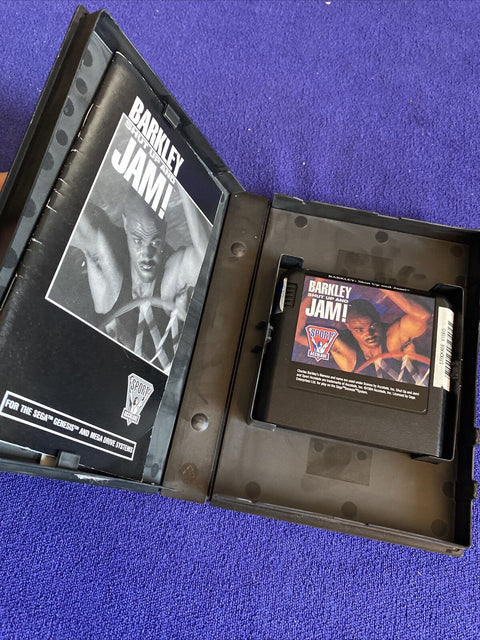 Barkley: Shut Up and Jam (Sega Genesis, 1993) Authentic CIB Complete - Tested!